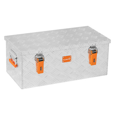 ALUBOX  RL45 Riffelblech Alukiste 45 Liter 62,5x34x25 cm Transportkiste Truckbox