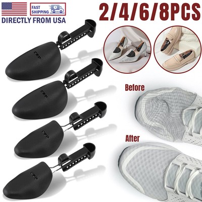 1/2/3/4Pairs Adjustable Support Shoes Tree Keeper Stretcher Shoe Shaper Holder
