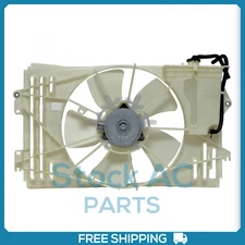 New A/C Radiator-Condenser Fan for Toyota Corolla, Matrix - 2003 to 2008
