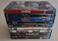 Bulk Bundle Lot Marvel, DC & Other DVD Collection Superhero 10 Titles