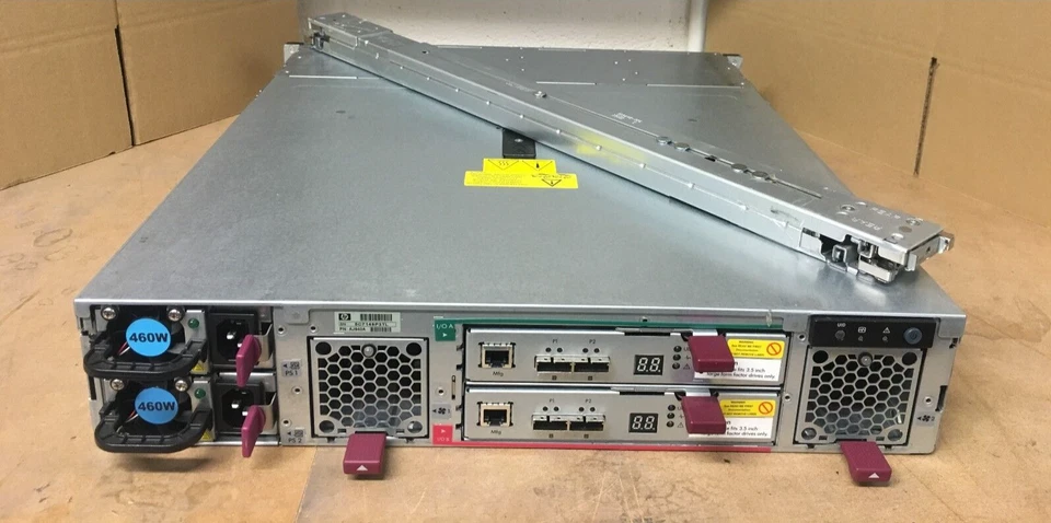 HP D2600 6G SAS Storage Array | 48TB SAS Storage | Rack Rails AJ940A 693689-B21 - Image 2 of 2