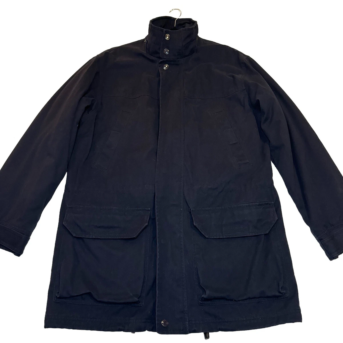 navy utility jacket products for sale | eBay