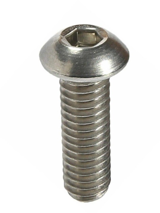 For Chevy 6pt Stainless Steel Header Bolt 12pc Kit 3/8"16 x 3/4 Small