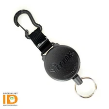 Key-Bak SecureIt Carabiner Retracting Gear and Key Reel - Made in The USA #488B