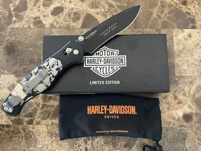 Benchmade Harley-Davidson 13200BK-1101 HD Osborne Limited Edition    VERY RARE