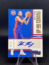 2018-19 Panini Contenders Up and Coming /10 Bruce Brown RC Auto UC-BRN