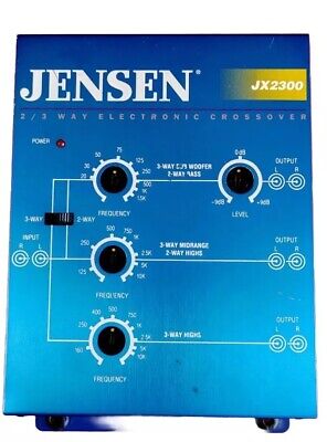 Vintage JENSEN JX2300 2/3 Way Crossover | eBay Vintage JENSEN JX2300 2/3 Way Crossover | eBay