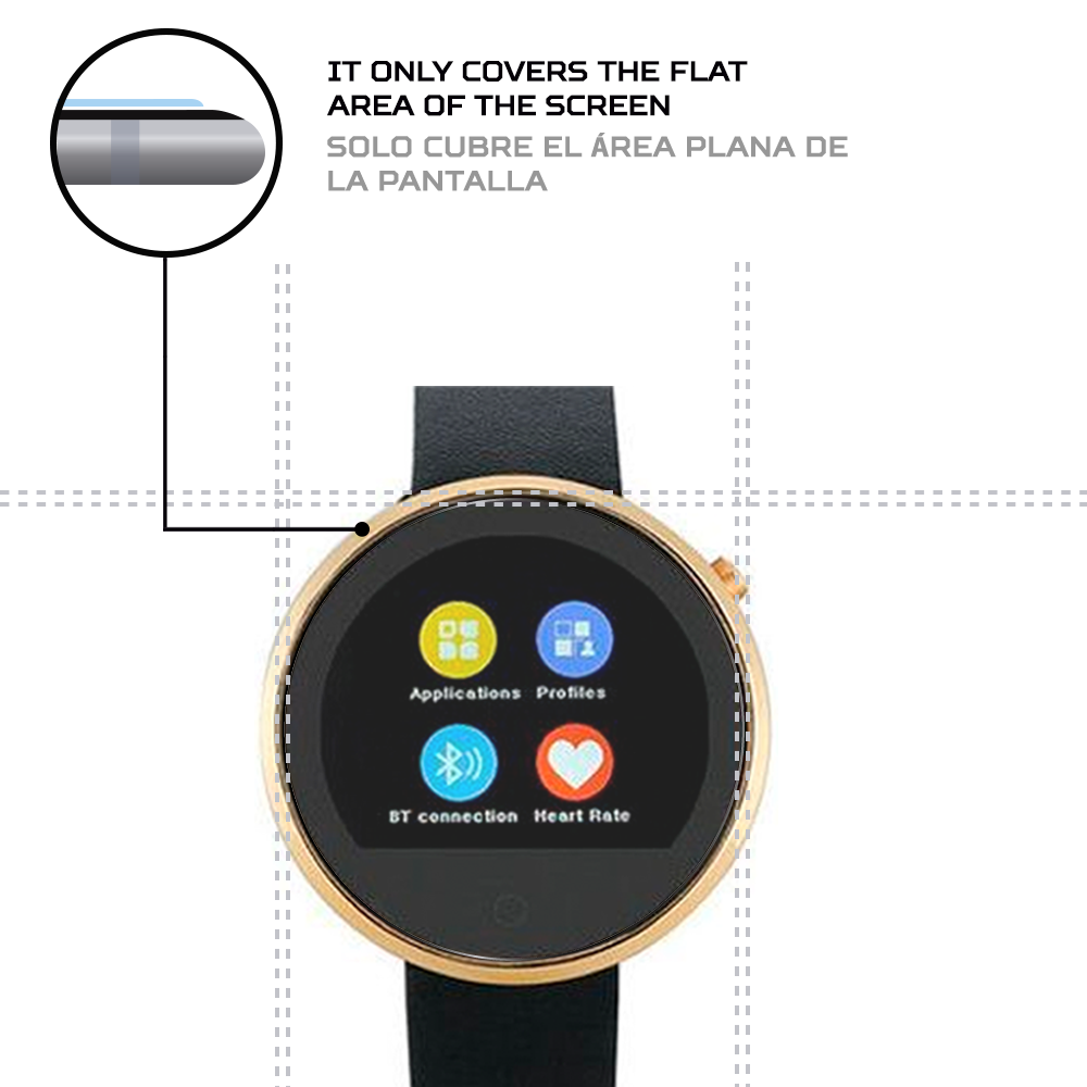 ANTISHOCK Screen protector for Lemfo DM360