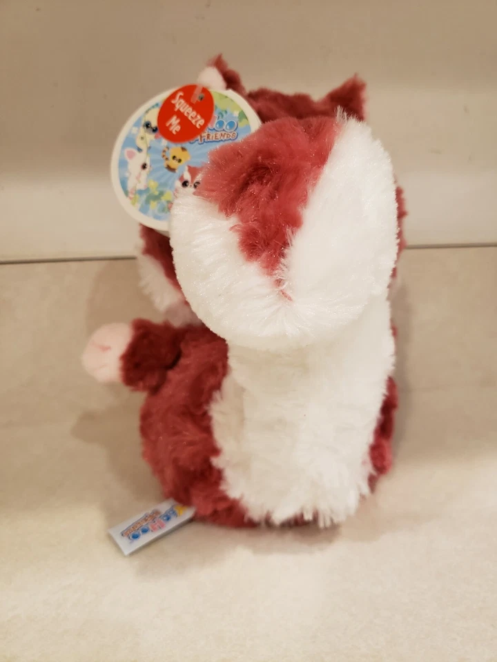 Aurora World Plush - YooHoo Friends - CHEWOO the Pink/White Squirrel   - Image 3 of 4