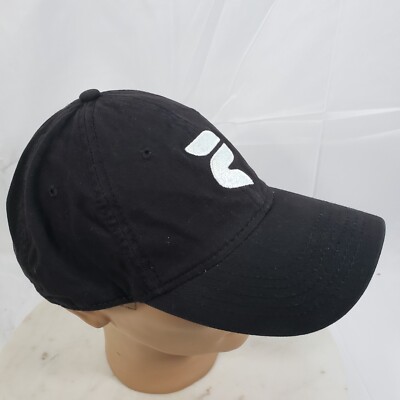 R Logo Hat Unknown Logo Cap Blue Cotton Twill Strap Back | eBay