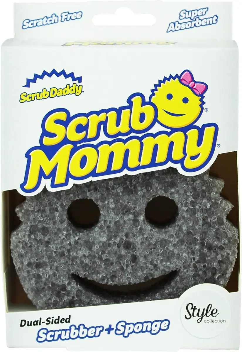 Scrub Daddy Scrub Mommy Style Collection, Dual Sided Cleaning