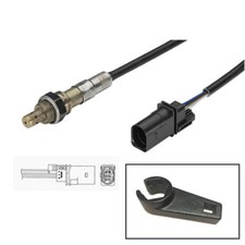 Lambda Oxygen Sensor + Socket Front 5 Wire Fits VW Passat (B6) 2.0 TDI