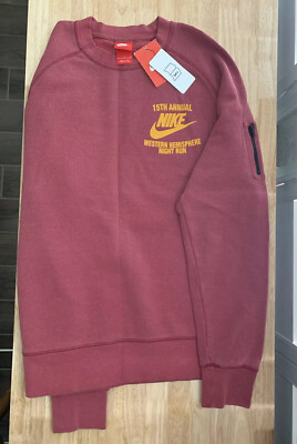 RARE Nike 15th annual night run Western  Hemisphere crewneck