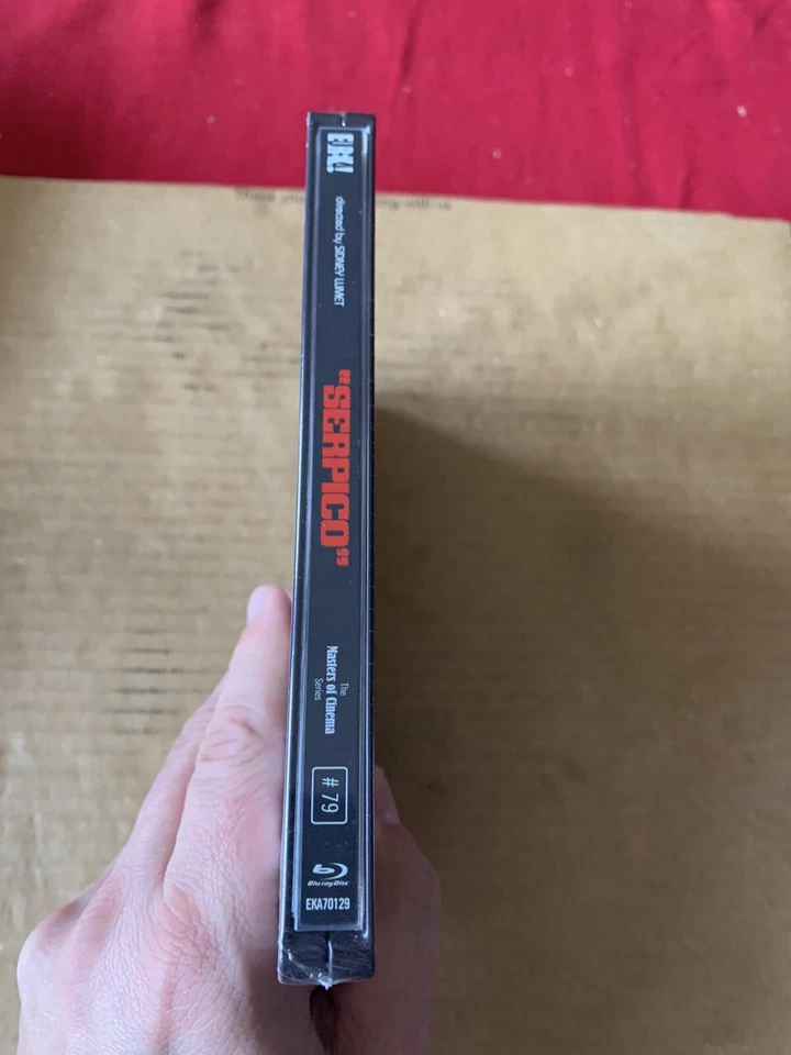 Serpico Al Pacino Eureka Blu Ray Limited Edition Steelbook OOP NEW & SEALED - Image 3 of 4