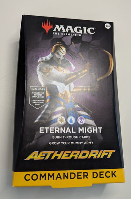 MTG - Aetherdrift Commander Deck Precon - Eternal Might New/Sealed