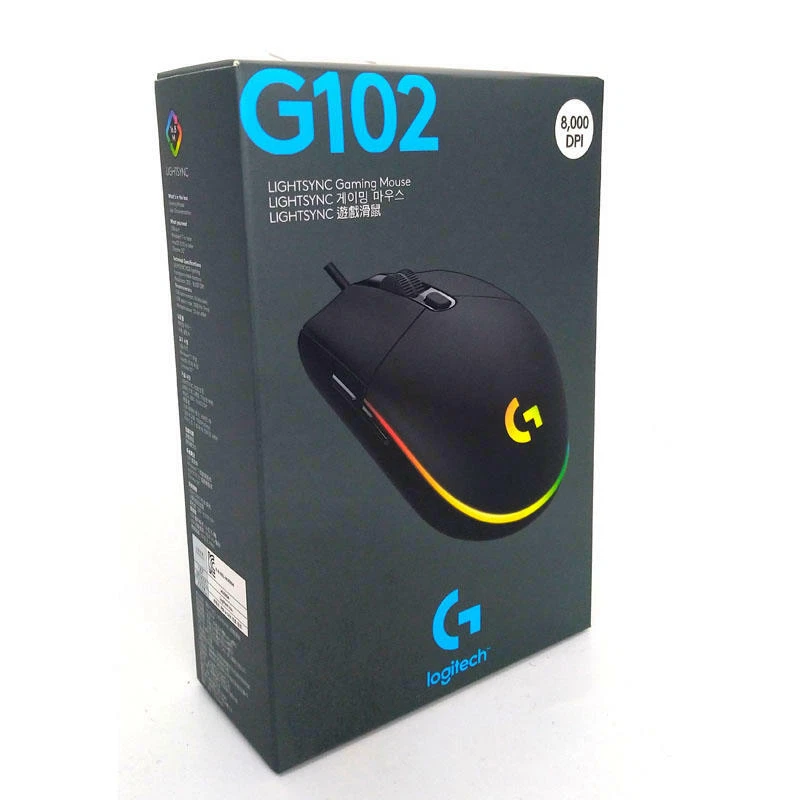 Souris Gaming Logitech G102 Lightsync - Éclairage RVB