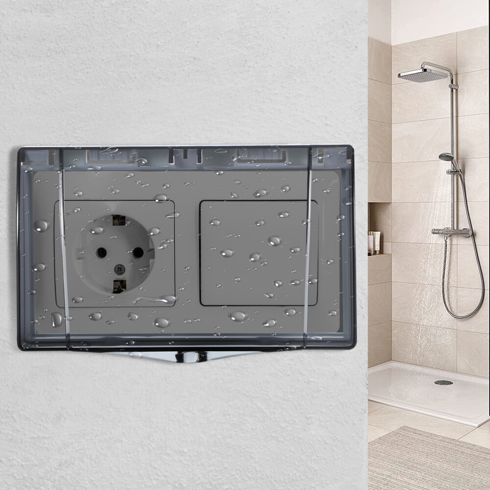 Wall Socket Bathroom Wall Outlet Sticky Electrical Adhesive eBay