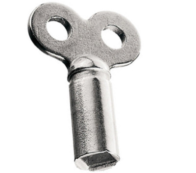 HAAS Heizkörper-Entlüftungsschlüssel – 1 Stück, Edelstahl, Ca. 3,4 Cm Lang