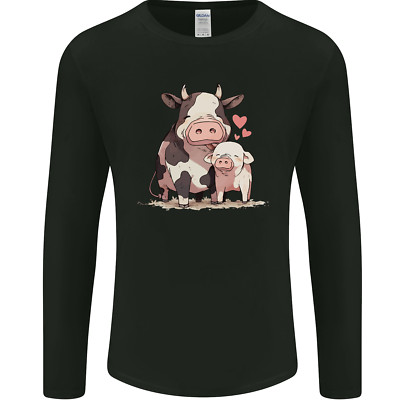 Love is a Cow and Pig Herren Langarmshirt