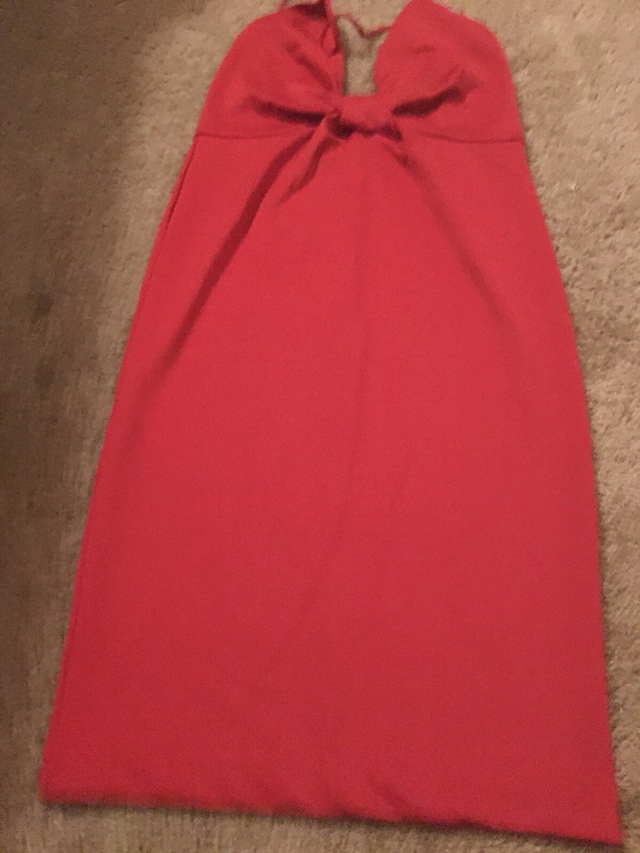 open lace back dress Isra Drape Strapless Maxi Dress Red