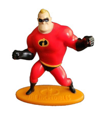 The Incredibles Mr. Incredible Dad Toy Action Figure 2019 Disney Pixar apprx 3"