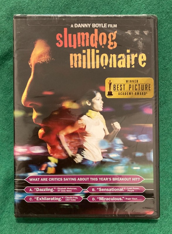 Slumdog Millionaire - DVD (2008). STILL SEALED! BRAND NEW!!