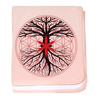 Cafepress - Tree Of Life / Flower Of Life - Baby Blanket, Super Soft Newborn Cafepress - Tree Of Life / Flower Of Life - Baby Blanket, Super Soft Newborn