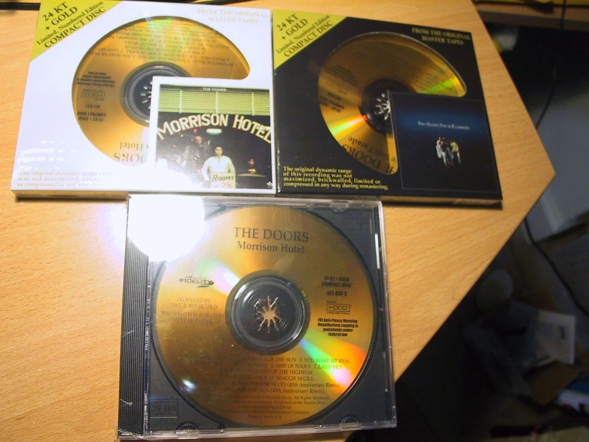 The Doors 24k Gold Disc Album Music CDs for sale | eBay
