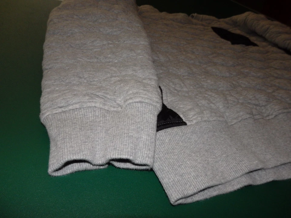 RARE Men's Staple Pigeon Crew Sweatshirt size XL Miramar Quilted Grey Black EUC - Image 4 of 4