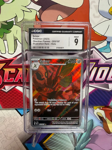 Scizor graded CGC 9 for sale on eBay