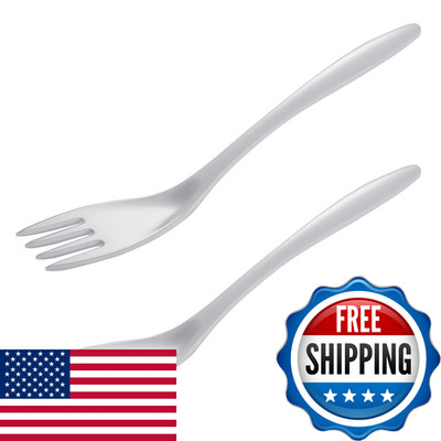 Gourmac Melamine Fork White Set Of 2 3530Wh