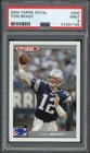 2004 Topps Total Tom Brady #200 PSA 9 Mint New England Patriots