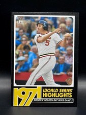 2020 Topps Heritage - 1971 World Series Highlights Brooks Robinson WSH-2