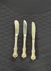 REED & BARTON BUTTER KNIFES STERLING HANDLE FLATWARE