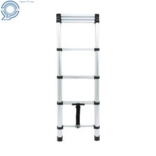 6.6 / 8.5FT Aluminum Telescopic Ladders For Outdoor Indoor Use Extension Ladder