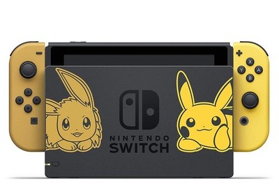 Nintendo Switch Console - Pokemon Let's Go, Pikachu! + Poke Ball