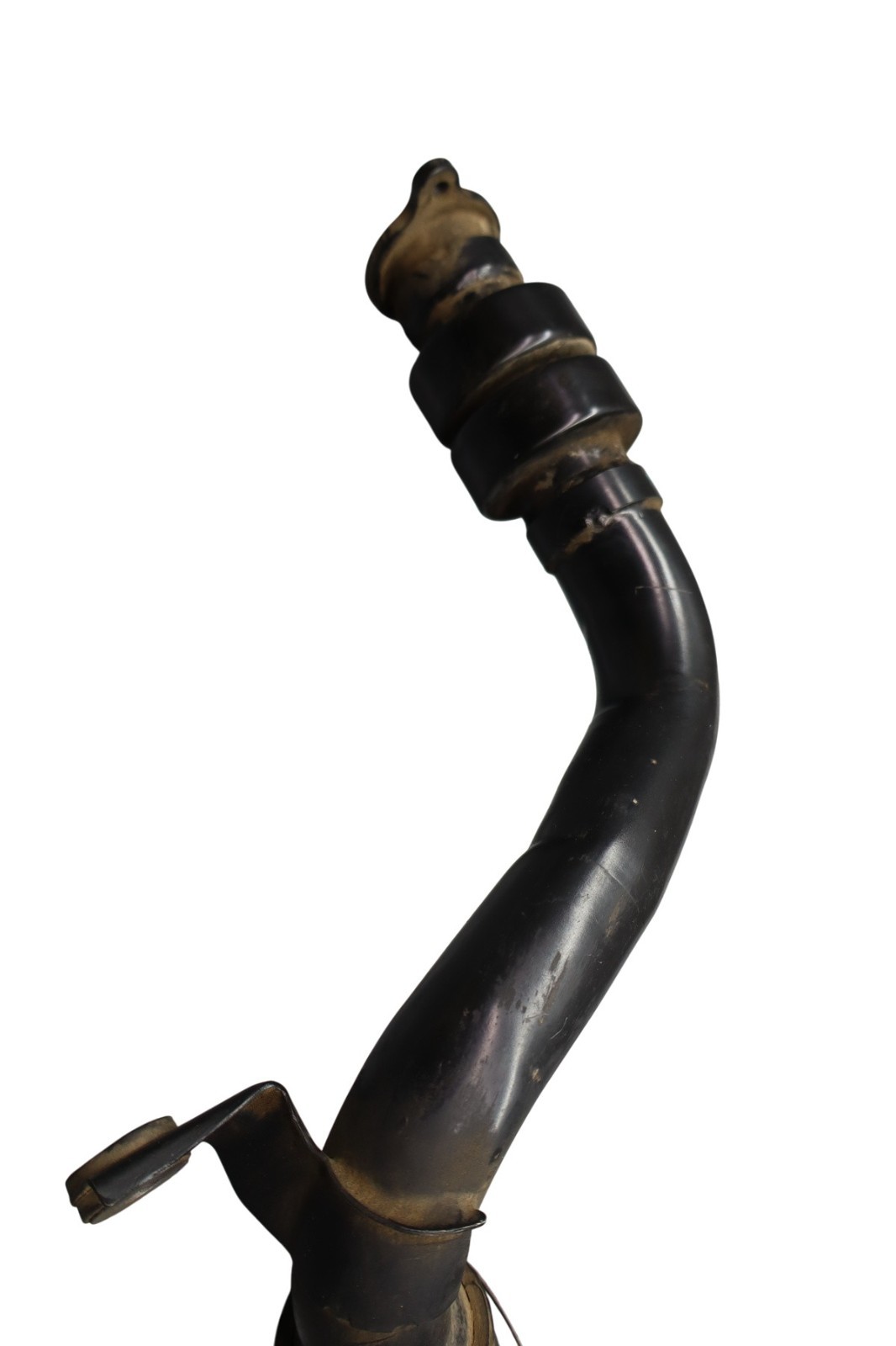 14-17 Maserati Ghibli Left Side Turbo Turbine Intercooler Hose Pipe Black Oem