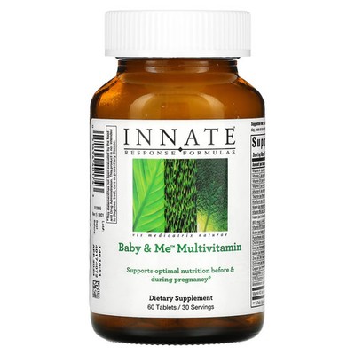 2 X Innate Response Formulas, Baby & Me Multivitamin, 60 Tablets