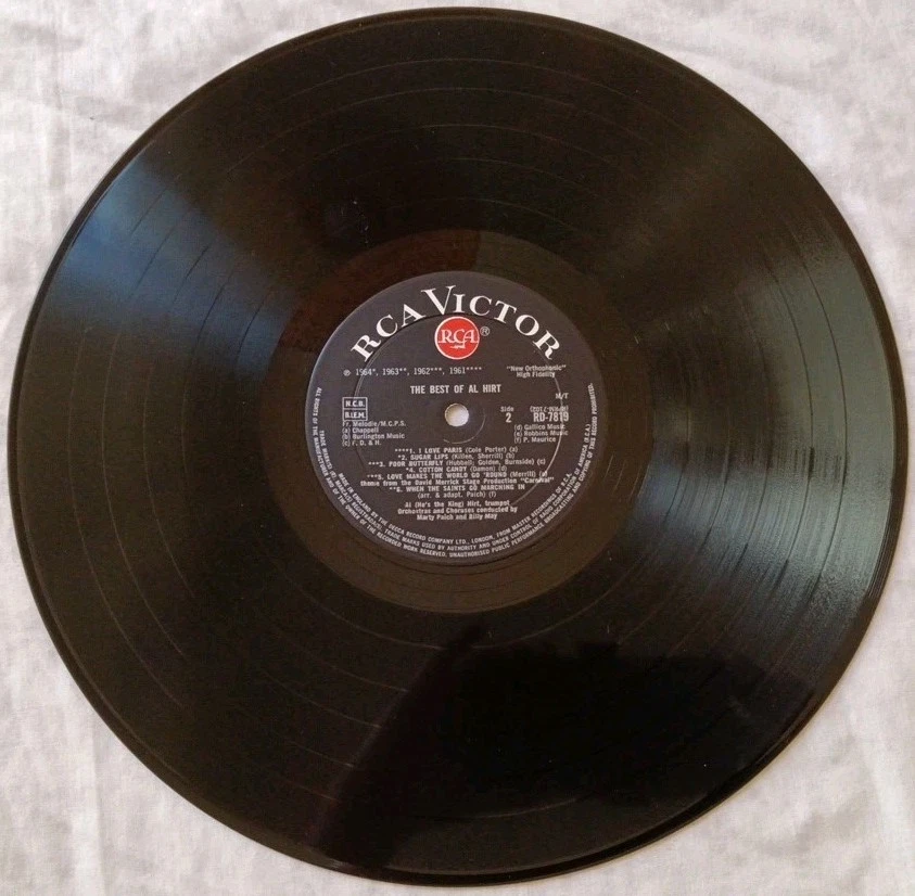 Al Hirt-The Best Of Al Hirt Vinyl LP Album.1965 RCA Victor RD 7819.Sugar Lips+ - Image 4 of 4