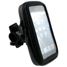 Bikemount Size-l Supporto Bici Custodia Black Per Mediacom Phonepad Duo G530
