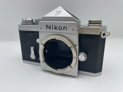 Tested [Very Good] Nikon F Eye Level Silver SLR Film Camera Body From Japan