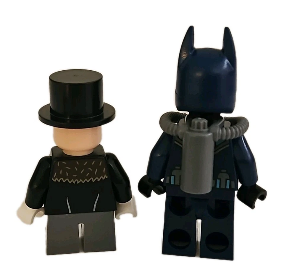 Lego Penguin & Batman Minifigures From Set 76010 Batman Penguin Face Off  - Image 2 of 4