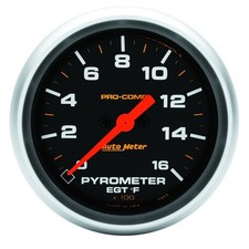 Auto Meter 5444 Gauge Pyrometer Egt 2 58 1600deg.f Stepper Motor Pro-comp Auto Meter 5444 Gauge Pyrometer Egt 2 58 1600deg.f Stepper Motor Pro-comp