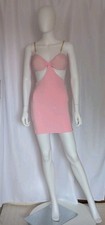 PLT Baby Pink Strappy Mini Dress - Size 8 - USED