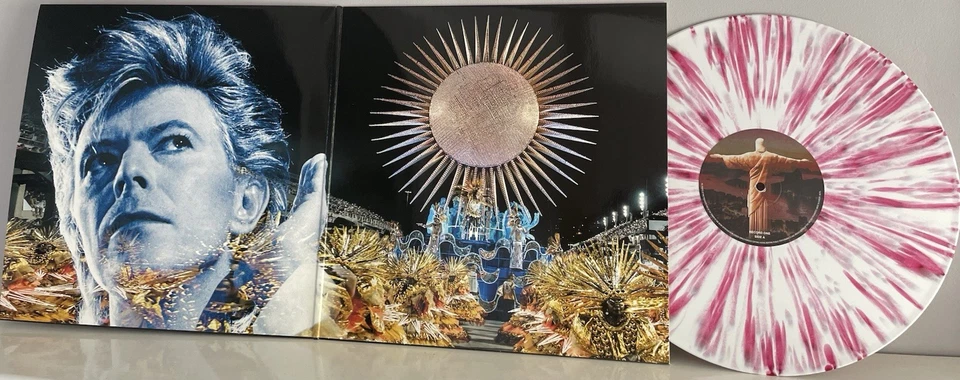 David Bowie Live In Rio 1990 2LP Red/pink Splattered Vinyl Only 300 Numbered - Image 3 of 4