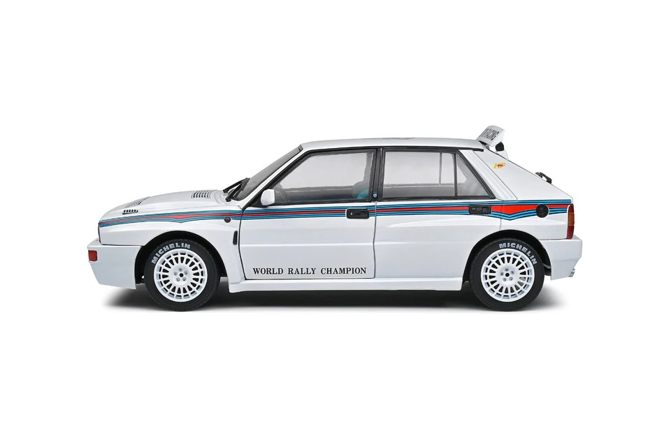 Lancia Delta HF Integrale EVO 1 Martini 6 White Bianco 1992 Solido 1:18 Nuovo - Immagine 2 di 4