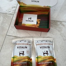 Vitalin Chicken Thyme & Root Veg Puppy Food 2x2kg Sealed & Tiny Hole In One
