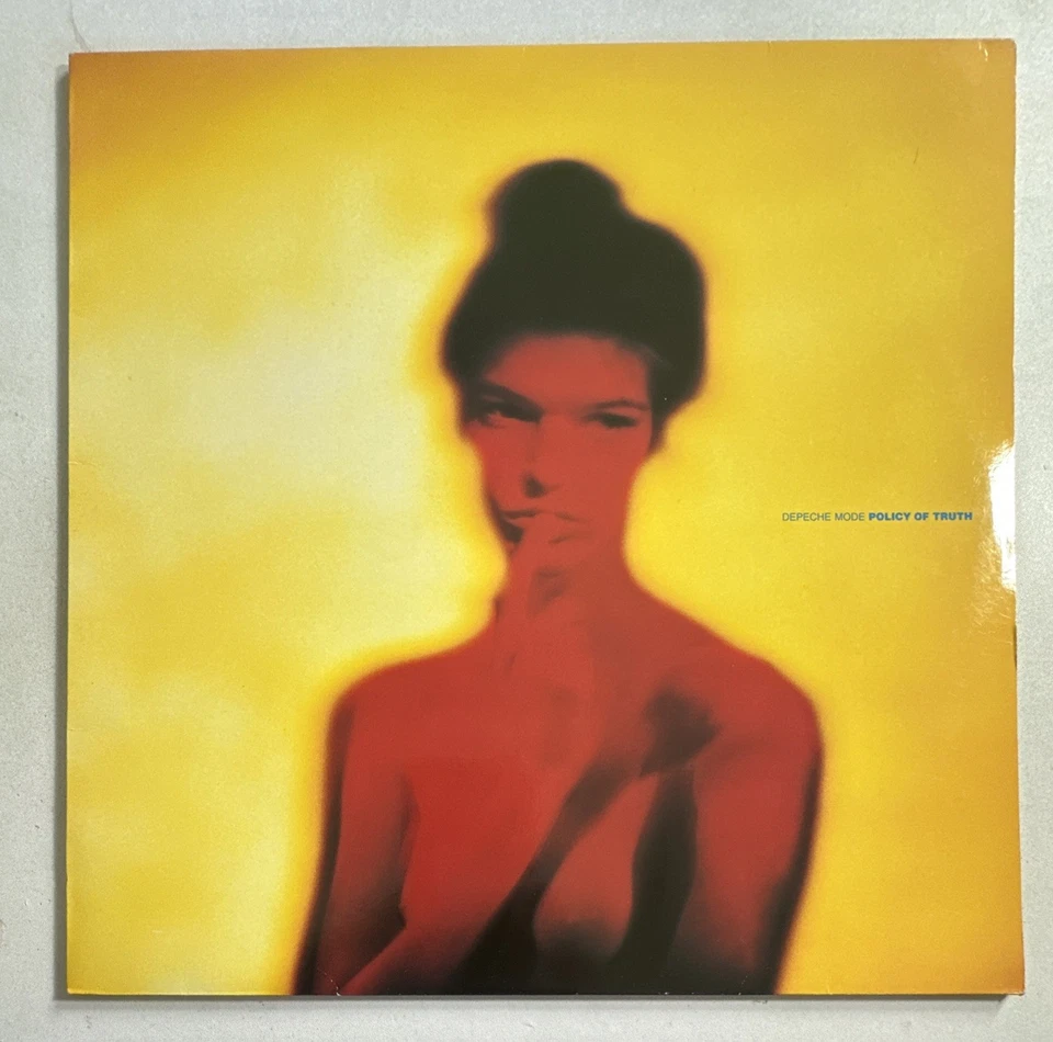 Depeche Mode ~  Policy Of Truth 12" Single Vinyl Record 1990 EX / EX - Image 2 of 4