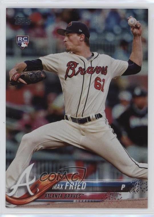 2018 Topps Rainbow Foil Max Fried #316 Rookie RC 0wl9