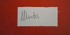 WW2 RAF BATTLE OF BRITAIN SPITFIRE PILOT   PENCIL  SIGNED CARD